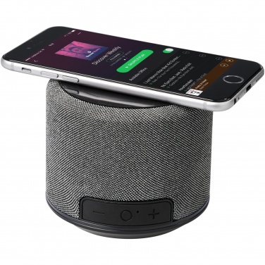 Logotrade promotional products photo of: Fiber 3W wireless charging Bluetooth® speaker