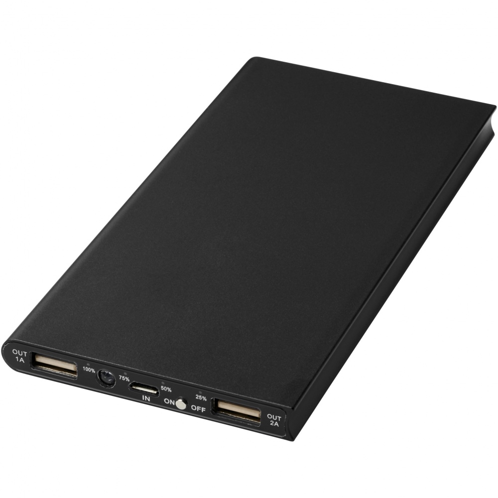 Logo trade advertising product photo of: Plate 8000 mAh aluminium power bank