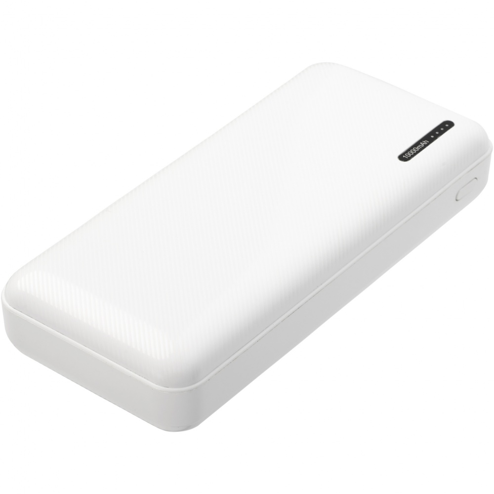 Logo trade promotional giveaways image of: Compress 10.000 mAh high density power bank