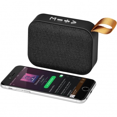 Logo trade corporate gifts image of: Fashion fabric Bluetooth® speaker