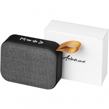 Logo trade promotional items image of: Fashion fabric Bluetooth® speaker