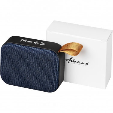 Logo trade promotional gift photo of: Fashion fabric Bluetooth® speaker