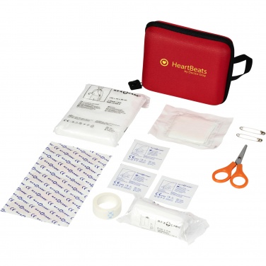 Logo trade promotional merchandise image of: Healer 16-piece first aid kit