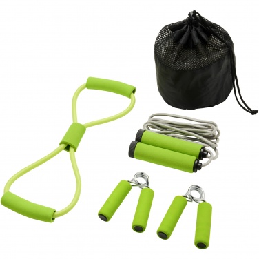 Logo trade promotional gifts image of: Dwayne fitness set