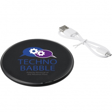 Logo trade promotional gifts picture of: Lean 5W wireless charging pad