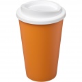 Americano® 350 ml insulated tumbler, Orange / White