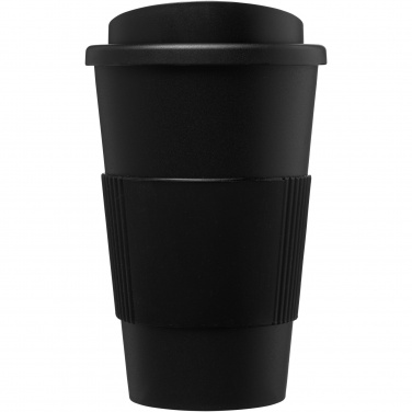 Logo trade promotional products image of: Americano® 350 ml insulated tumbler with grip