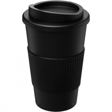 Logotrade promotional product image of: Americano® 350 ml insulated tumbler with grip