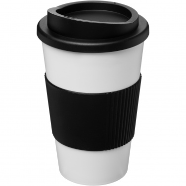 Logo trade promotional items picture of: Americano® 350 ml insulated tumbler with grip