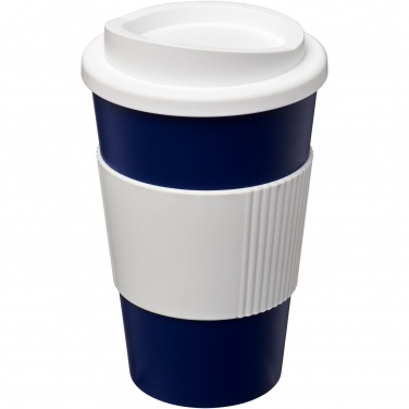 Logo trade advertising product photo of: Americano® 350 ml insulated tumbler with grip