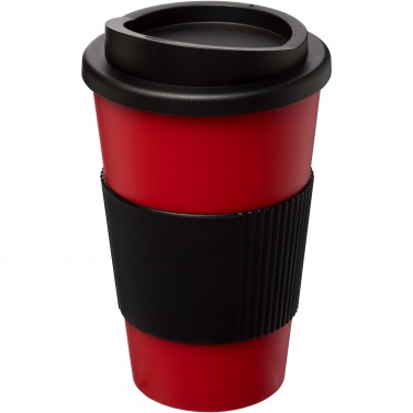 Logotrade promotional merchandise photo of: Americano® 350 ml insulated tumbler with grip