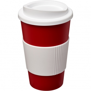 Logo trade promotional item photo of: Americano® 350 ml insulated tumbler with grip