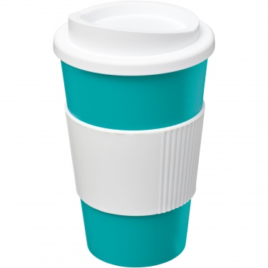 Logo trade promotional item photo of: Americano® 350 ml insulated tumbler with grip