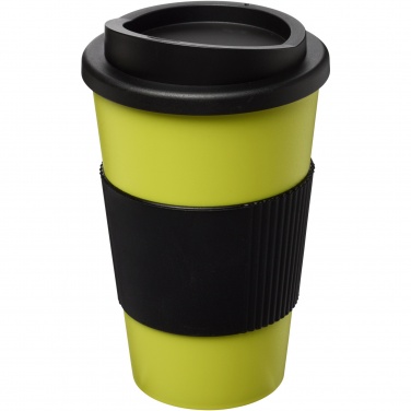 Logo trade promotional merchandise photo of: Americano® 350 ml insulated tumbler with grip