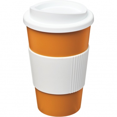 Logo trade promotional merchandise photo of: Americano® 350 ml insulated tumbler with grip