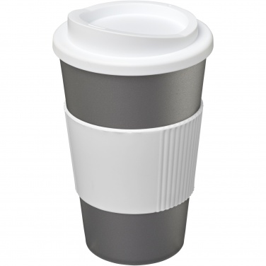 Logo trade promotional merchandise picture of: Americano® 350 ml insulated tumbler with grip