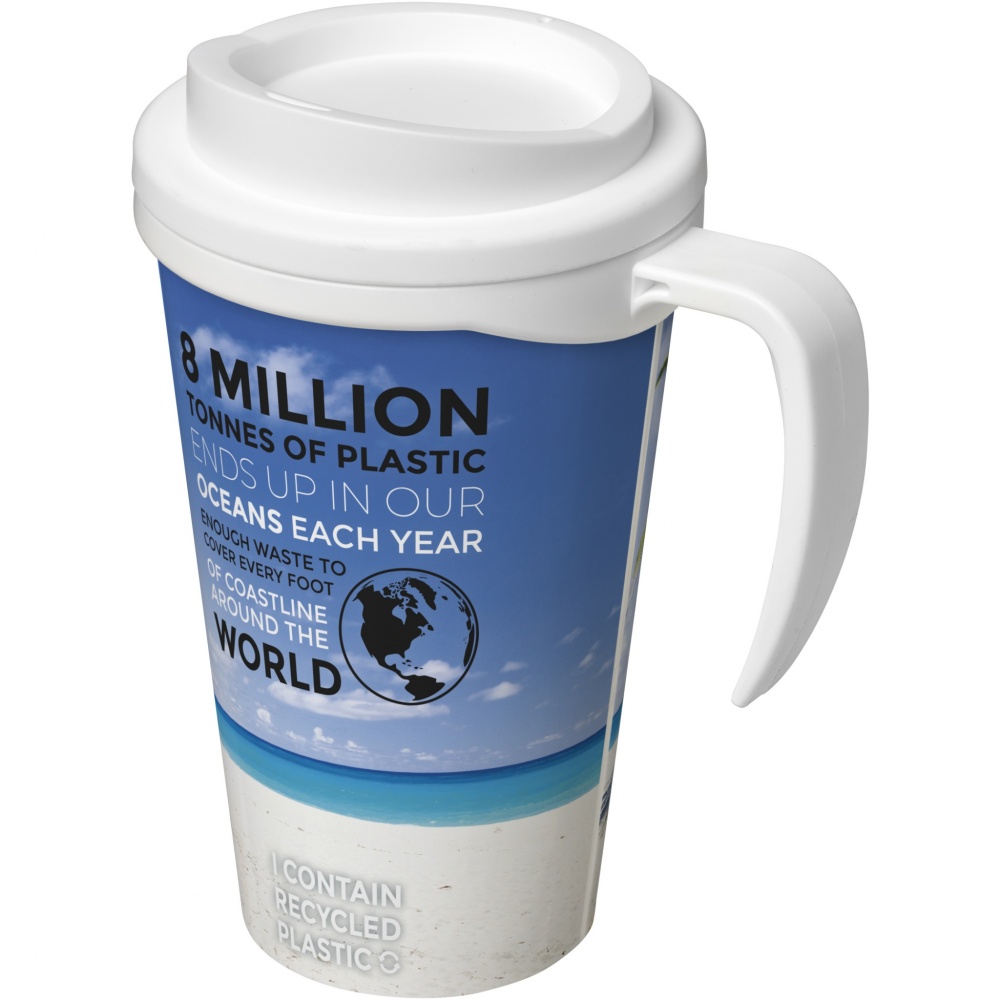 Logo trade promotional merchandise image of: Brite-Americano® grande 350 ml insulated mug