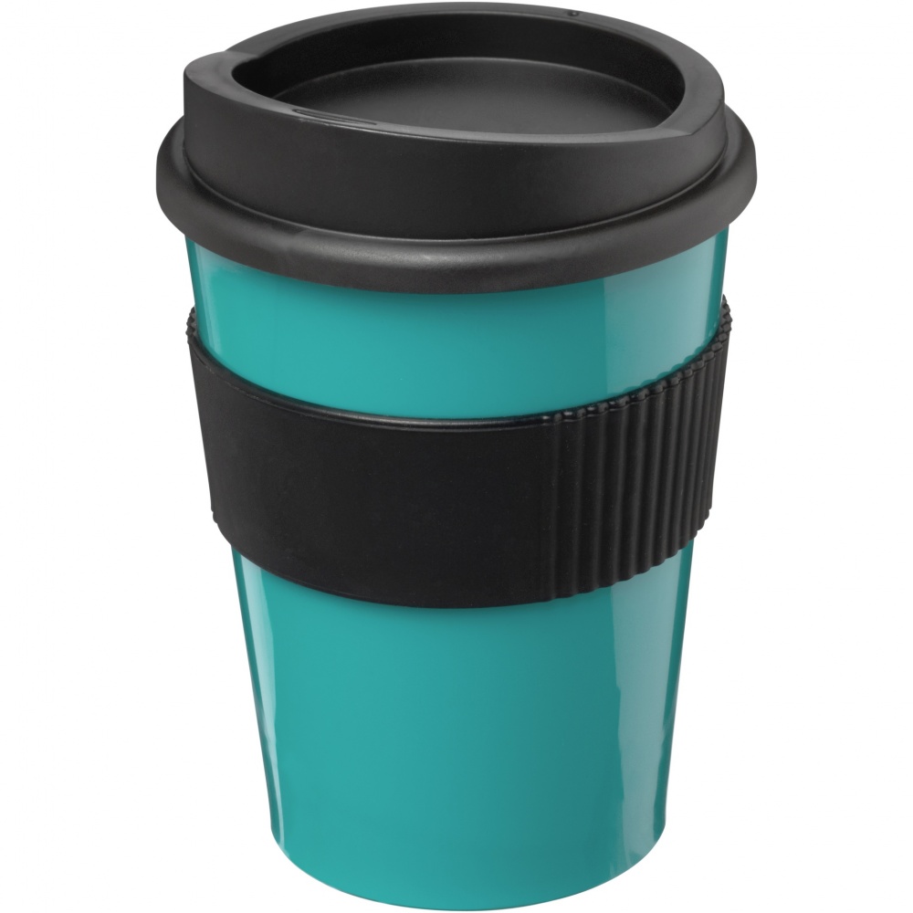 Logo trade advertising products picture of: Americano® Medio 300 ml tumbler with grip