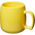 Classic 300 ml plastic mug, Yellow