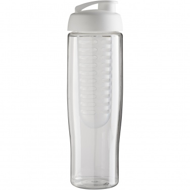 Logo trade promotional items image of: H2O Active® Tempo 700 ml flip lid sport bottle & infuser