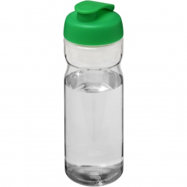 Logo trade promotional gifts image of: H2O Active® Base 650 ml flip lid sport bottle