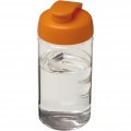 H2O Active® Bop 500 ml flip lid sport bottle, Transparent / Orange