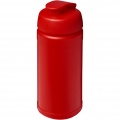 Baseline® Plus 500 ml flip lid sport bottle, Red