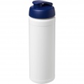 Baseline® Plus 750 ml flip lid sport bottle, White / Blue