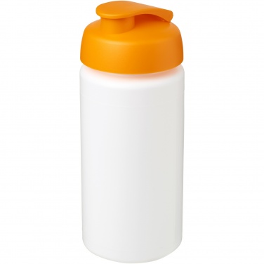 Logo trade promotional gifts picture of: Baseline® Plus grip 500 ml flip lid sport bottle