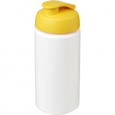 Logo trade promotional product photo of: Baseline® Plus grip 500 ml flip lid sport bottle