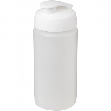 Logotrade promotional giveaway image of: Baseline® Plus grip 500 ml flip lid sport bottle