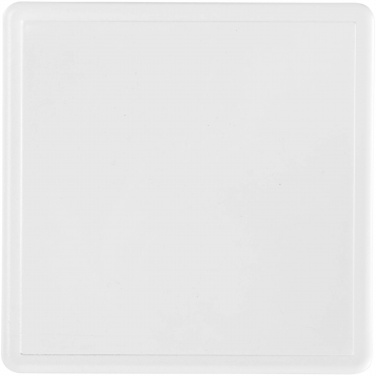 Logotrade business gifts photo of: Ellison square plastic coaster with paper insert