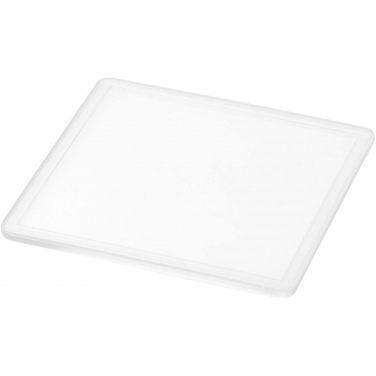 Logotrade business gifts photo of: Ellison square plastic coaster with paper insert