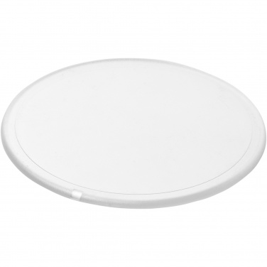 Logo trade promotional merchandise image of: Renzo round plastic coaster