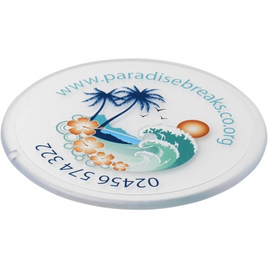 Logotrade promotional gift picture of: Renzo round plastic coaster