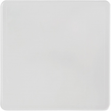 Logo trade promotional merchandise image of: Renzo square plastic coaster