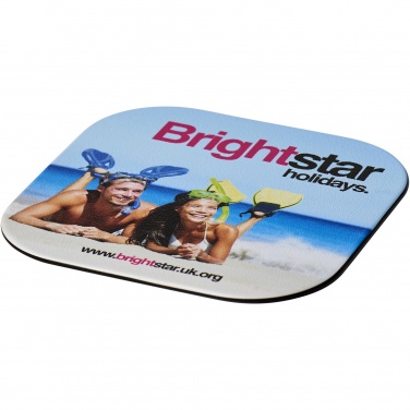 Logo trade advertising product photo of: Brite-Mat® square coaster