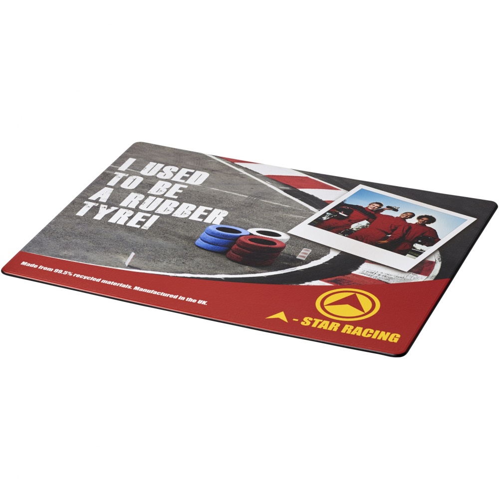 Logo trade advertising product photo of: Brite-Mat® mouse mat with tyre material