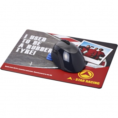 Logotrade advertising products photo of: Brite-Mat® mouse mat with tyre material