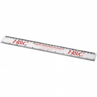 Logotrade promotional item image of: Renzo 30 cm plastic ruler