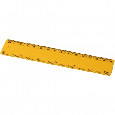 Logotrade advertising product image of: Renzo 15 cm plastic ruler