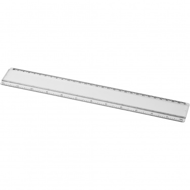 Logo trade promotional items image of: Ellison 30 cm plastic insert ruler