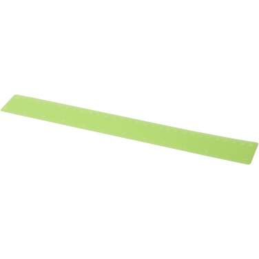 Logo trade promotional gifts image of: Rothko 30 cm plastic ruler