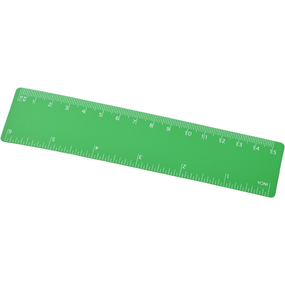 Logo trade corporate gift photo of: Rothko 15 cm plastic ruler