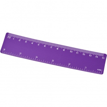 Logo trade advertising products picture of: Rothko 15 cm plastic ruler