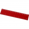 Rothko 15 cm plastic ruler, Red