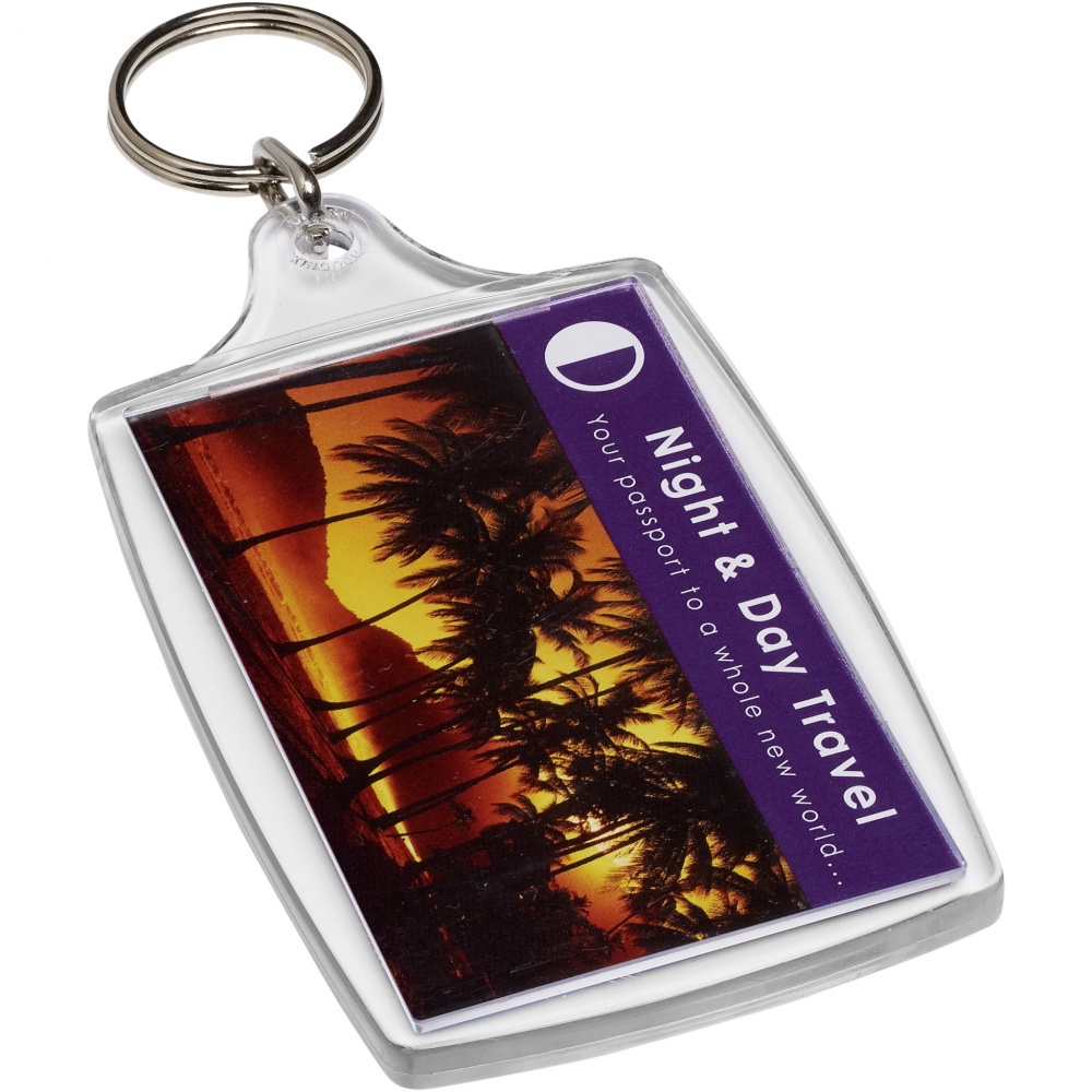 Logotrade advertising products photo of: Orca L4 large keychain