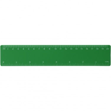 Logo trade promotional items image of: Rothko 20 cm plastic ruler