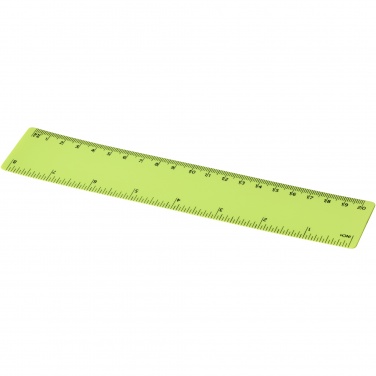 Logo trade promotional merchandise image of: Rothko 20 cm plastic ruler