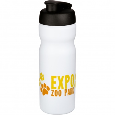 Logo trade promotional giveaways image of: Baseline® Plus 650 ml flip lid sport bottle